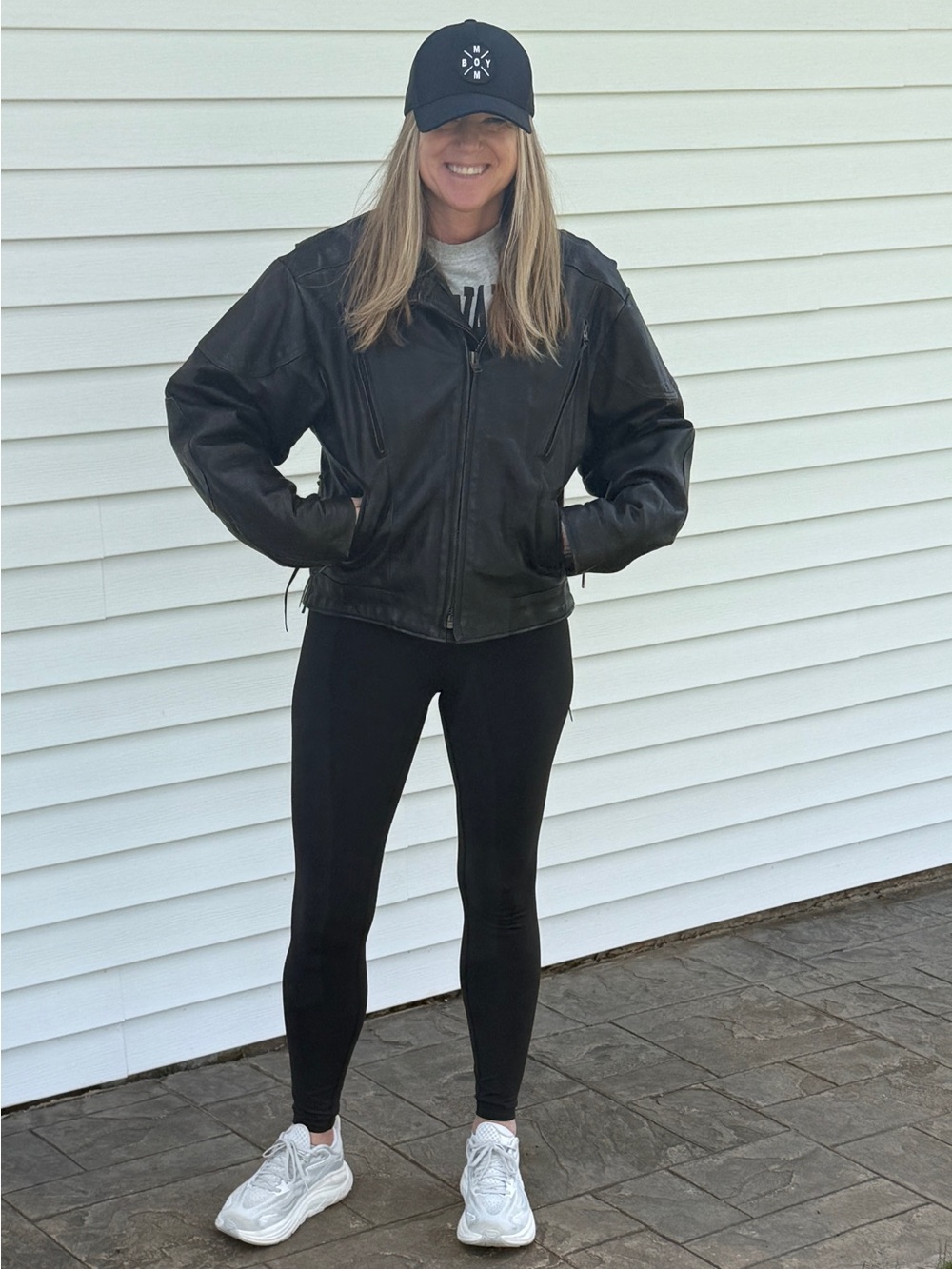 Real Leather Milwaukee WI Black Leather Jacket